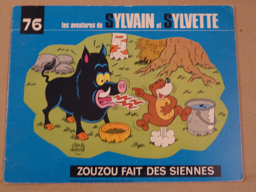 BD SYLVAIN ET SYLVETTE N� 76 ZOUZOU FAIT DES SIENNES 6 Brest (29)