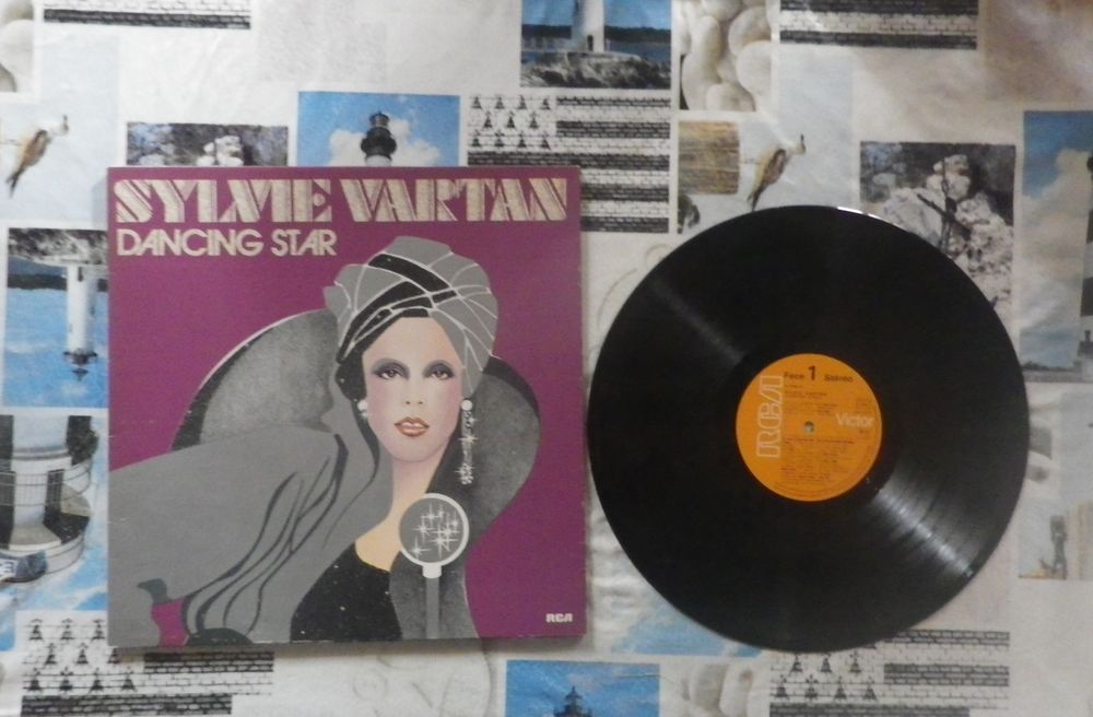 SYLVIE VARTAN DANCING STAR Vynil 33T 8 Bubry (56)