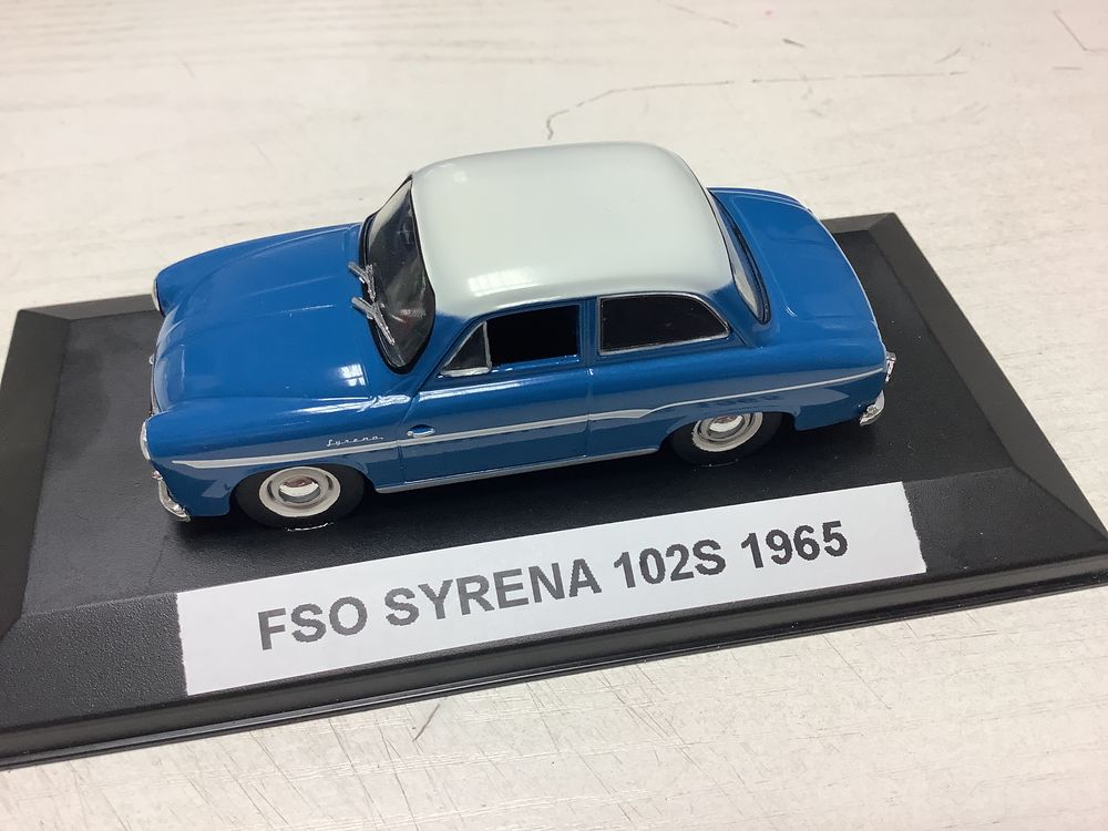 FSO SYRENA 102S 1965 1/43 voiture miniature 8 Al�s (30)