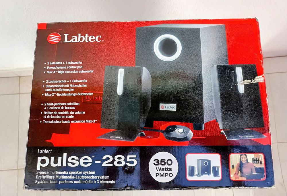Syst�me audio Labtec Pulse-285 2.1 ? Enceintes satellites + 30 Nice (06)