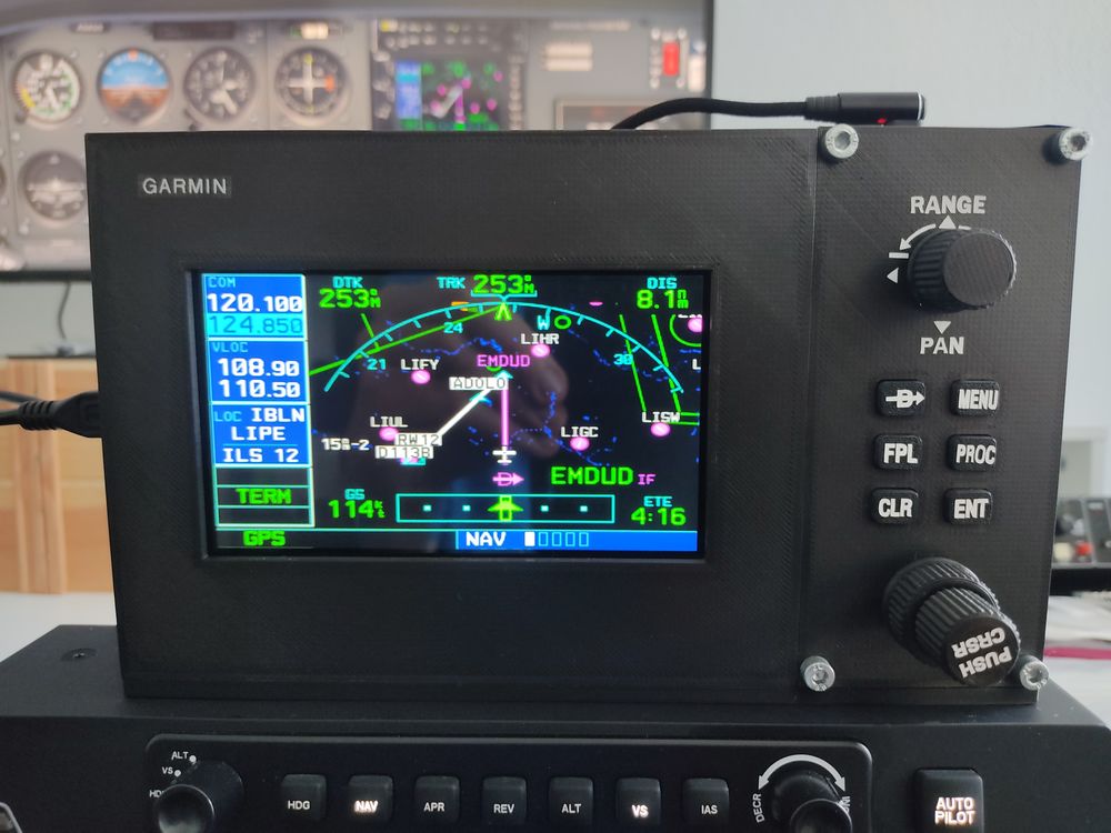 Syst�me de navigation type GNS530 et GNS430 pour MSFS2020 230 Louvres (95)