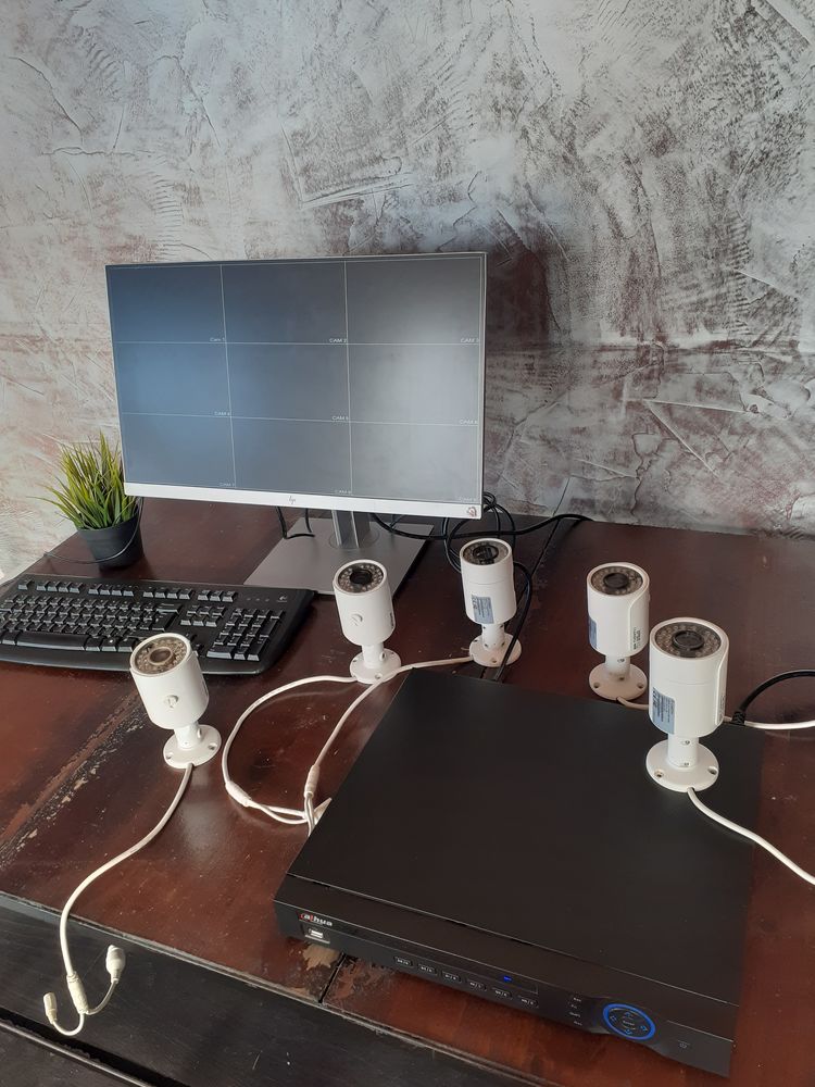 Syst�me de Surveillance Dahua : NVR DHI-NVR4204-P + 5 Cam�ra 150 Launaguet (31)
