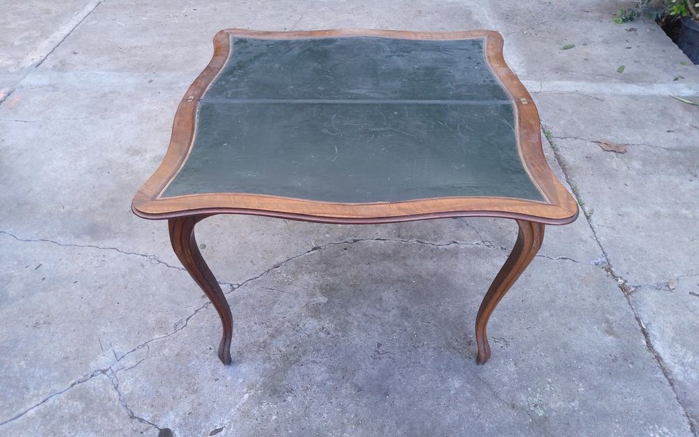 Table de jeu acajou 40 Talence (33)