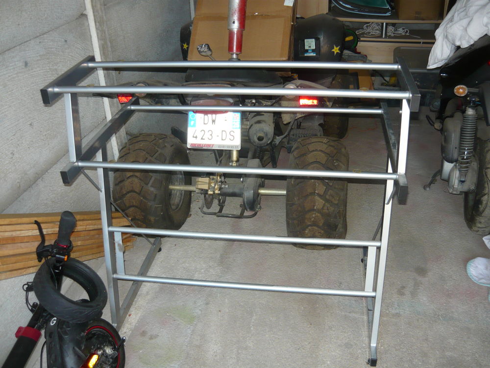 table aluminium et verres etageres 15 Besan�on (25)