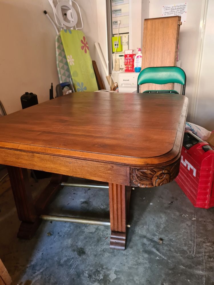 table ancienne bois 100 Escalquens (31)