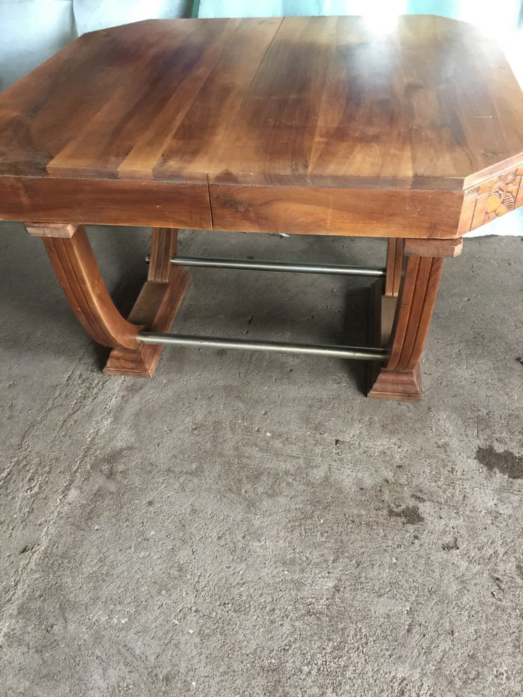 table ancienne ch�ne massif avec 3 rallonges 75 Palinges (71)