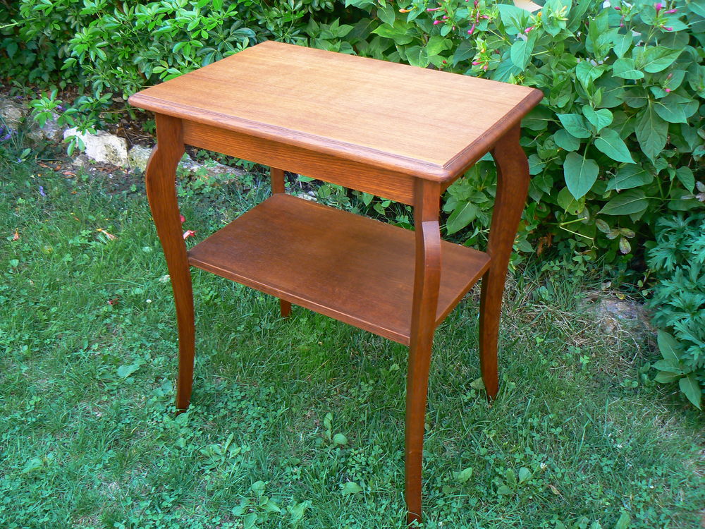 Table d'Appoint en Ch�ne Massif Vintage 1950 140 Paris 19 (75)