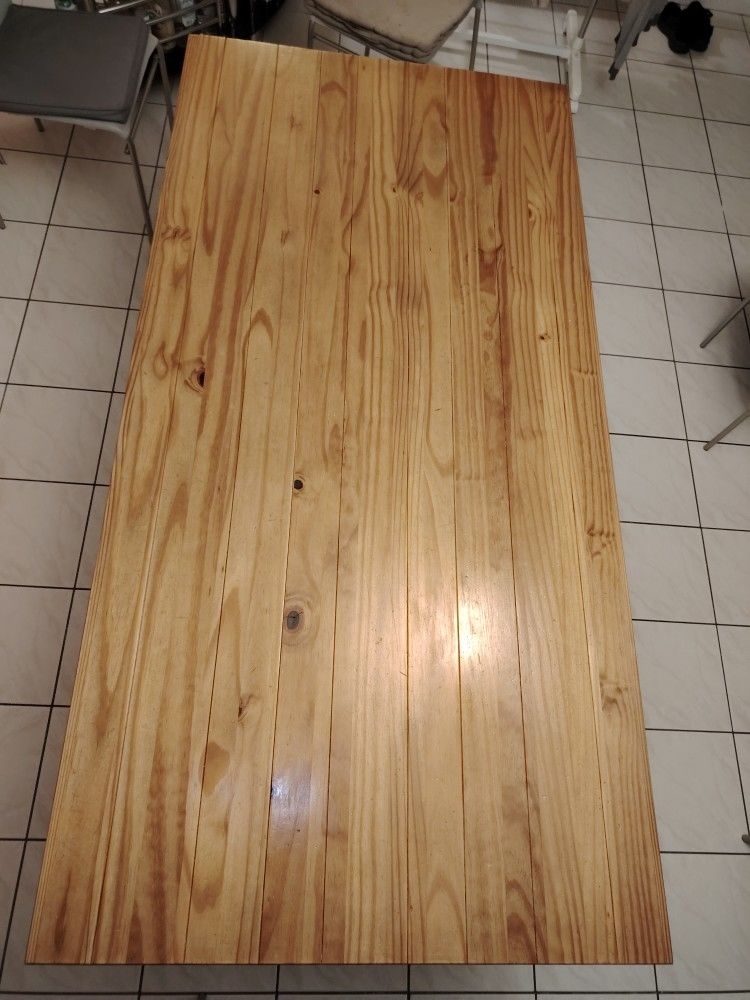 Table en pin avec rallonge 30 Taverny (95)