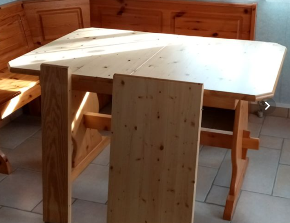 Table en pin avec rallonges 80 Saint-Vincent-sur-Jard (85)