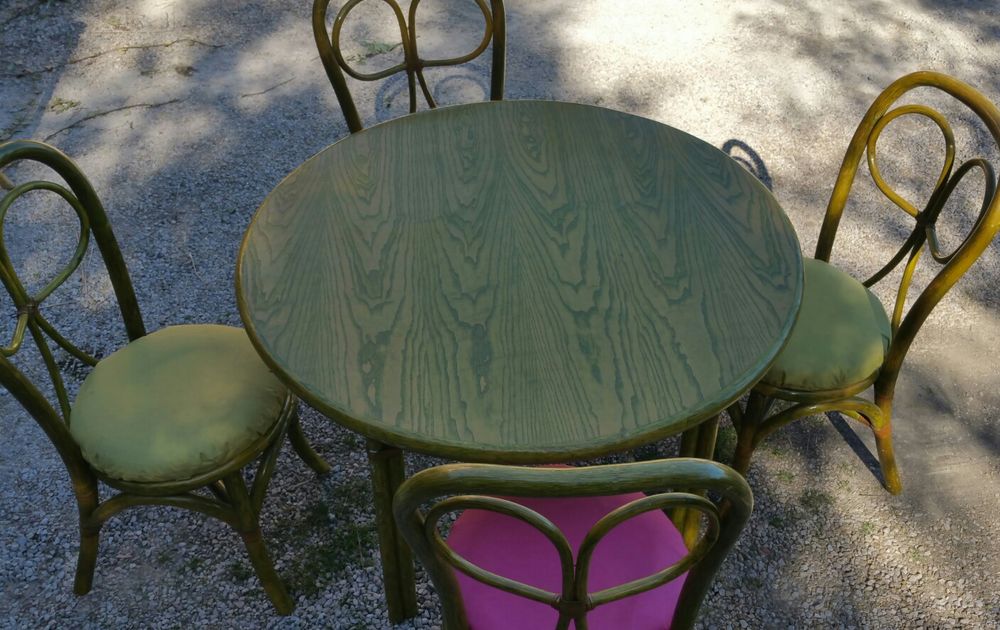 Table en bambou 75 Le Tignet (06)