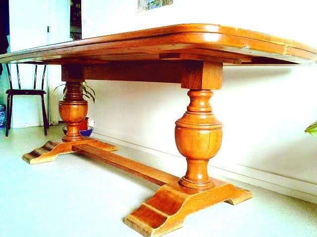 Table et bancs en ch�ne massif 250 Villejuif (94)