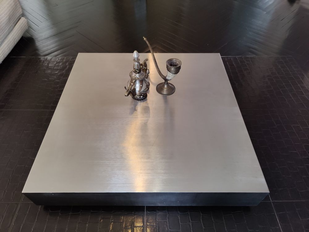 Table Basse acier inox bross� 600 Paris 4 (75)