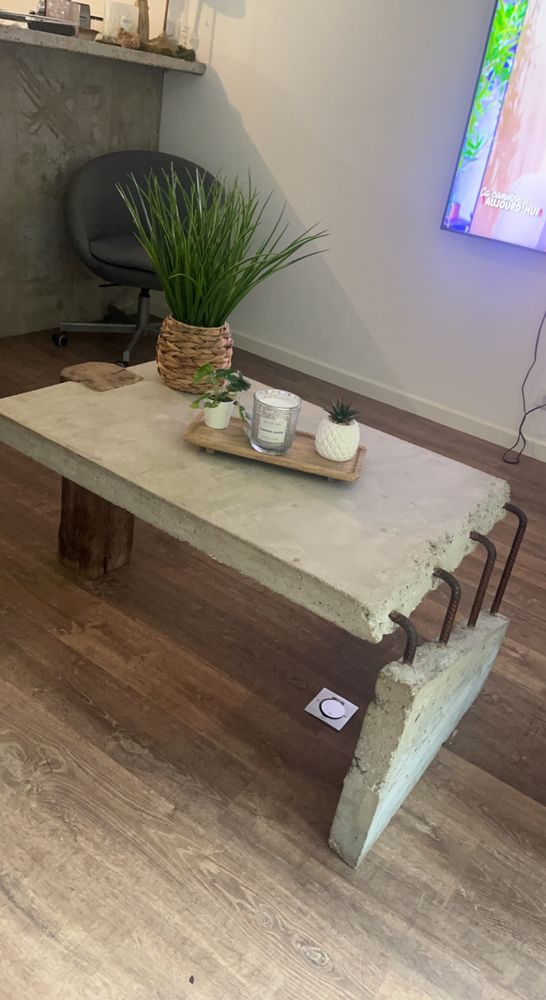 Table basse artisanale 900 Noizay (37)