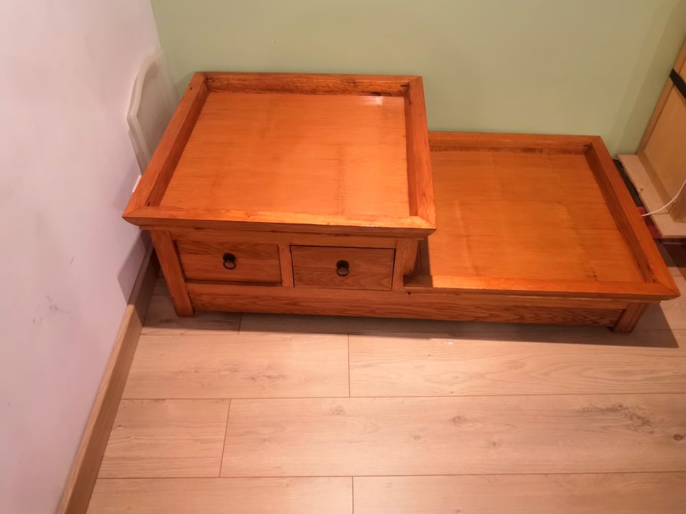 Table basse avec tiroir en bambou d�roul� 50 Saint-Aubin (91)