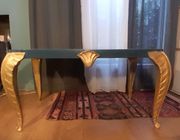 table basse avec bois sculpt� Jansen 80 La Courneuve (93)