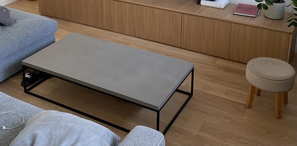 Table basse b�ton rectangulaire 650 Brest (29)