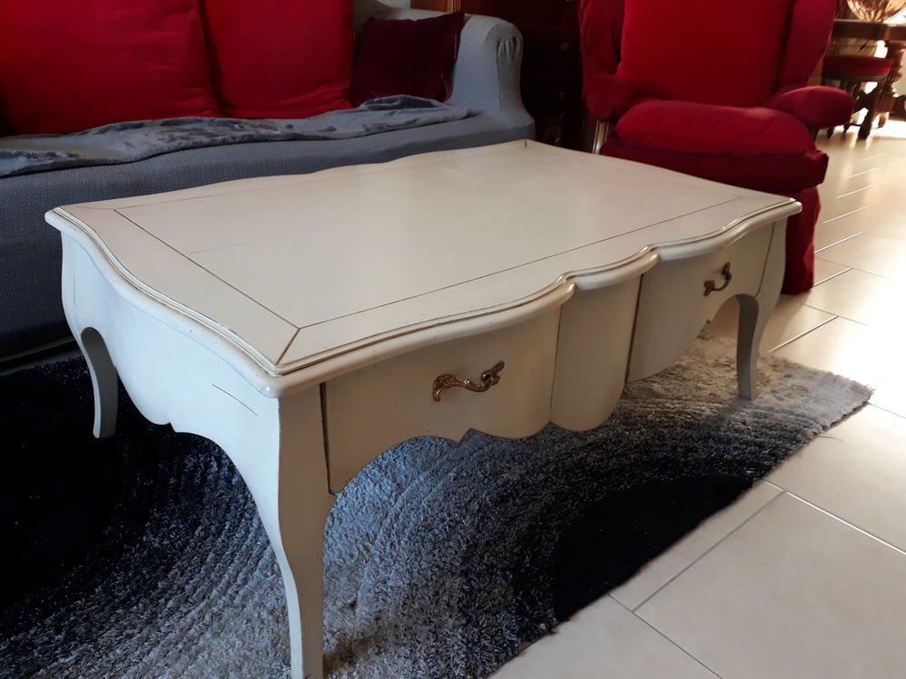 Table basse bois finition ivoire 160 Ollainville (91)