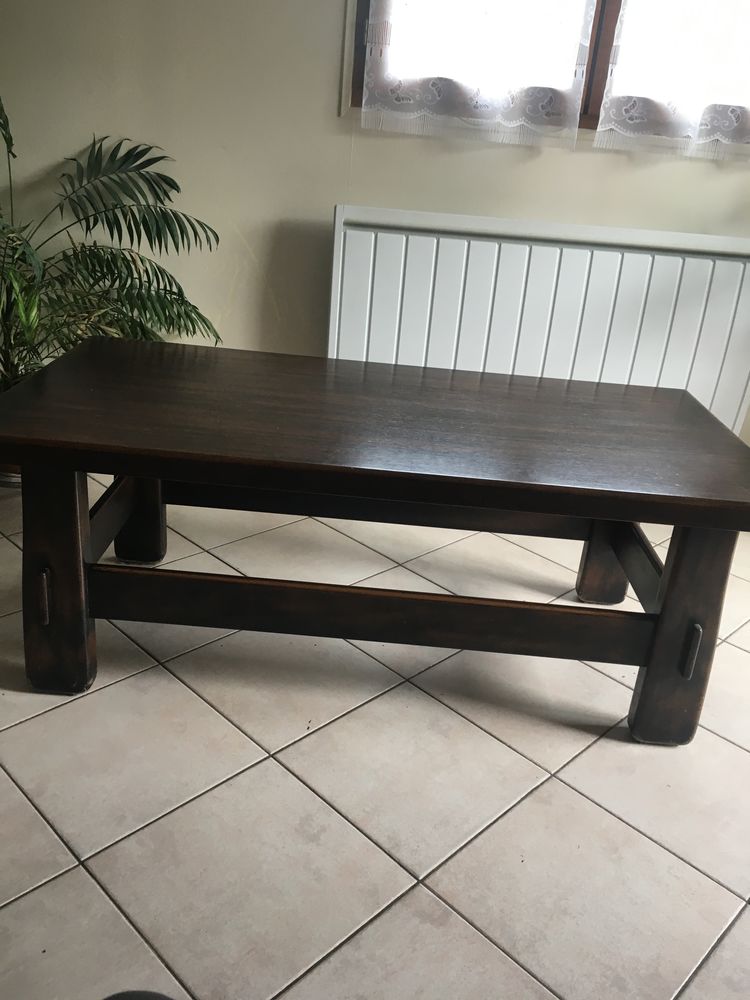 Table basse bois massif 50 �tr�chy (91)