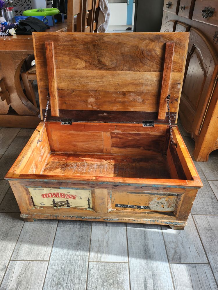 Table basse bois de bateau 140 Ancourteville-sur-H�ricourt (76)