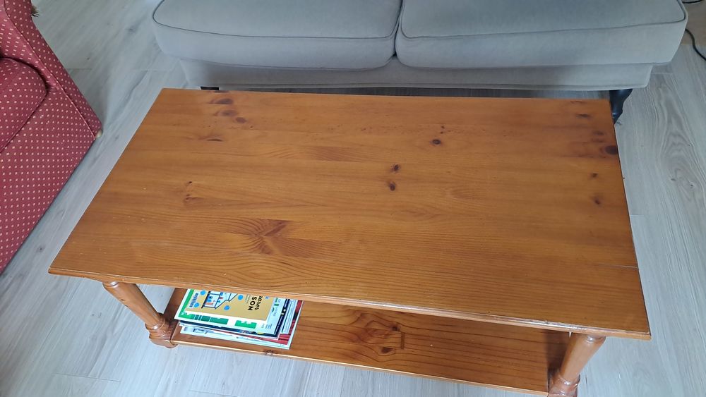 Table basse en bois 2 plateaux 80 Cergy (95)