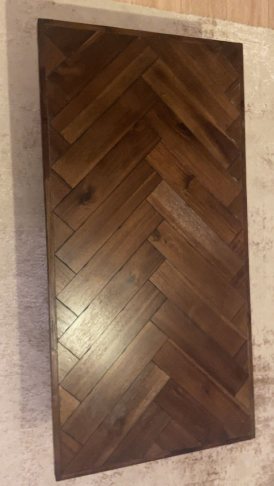 Table basse en bois d'acacia et pieds laiton 200 Fontainebleau (77)