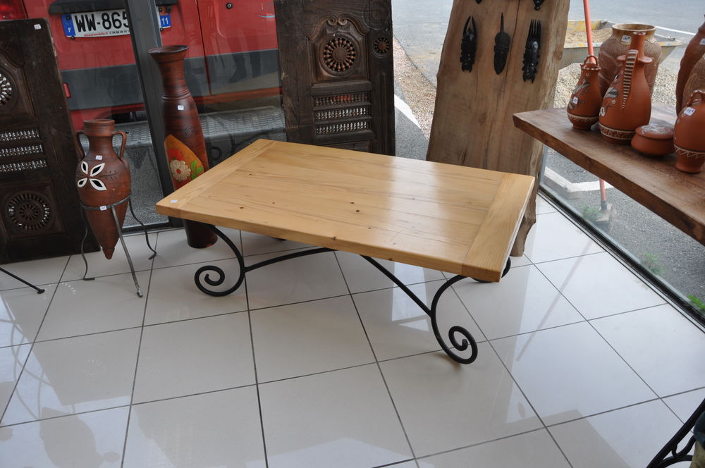 Table basse bois et acier 250 N�vian (11)