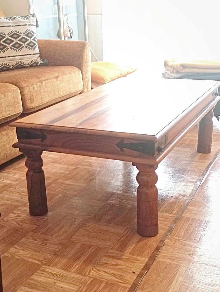 Table basse en bois massif Maisons du Monde 80 Marseille 7 (13)