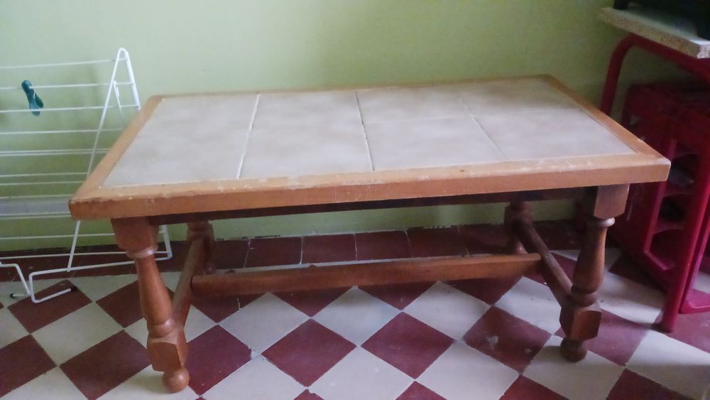 Table basse bois et carrel�e 5 Suresnes (92)