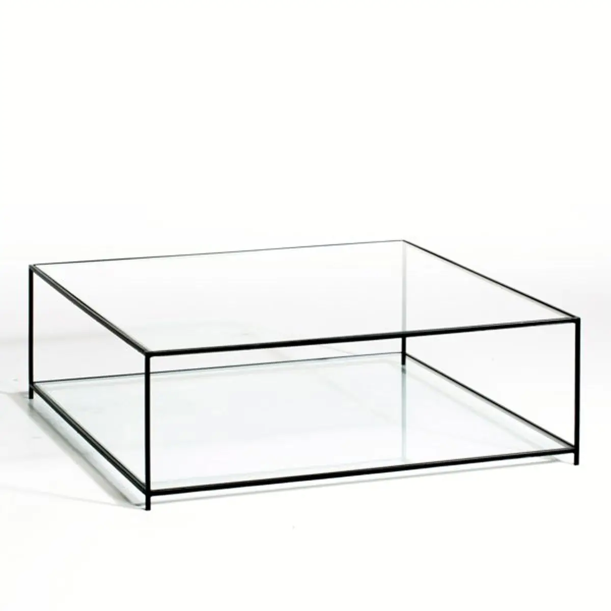 Table basse carr�e verre tremp� 90 Rennes (35)