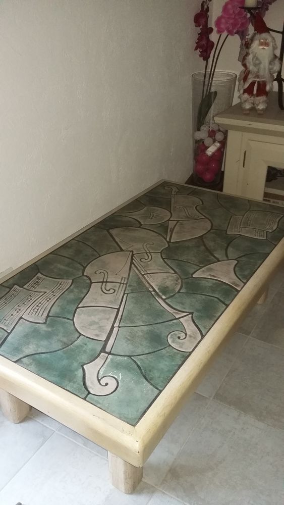 TABLE BASSE CERAMIQUE VALLAURIS 500 Saint-Jeannet (06)