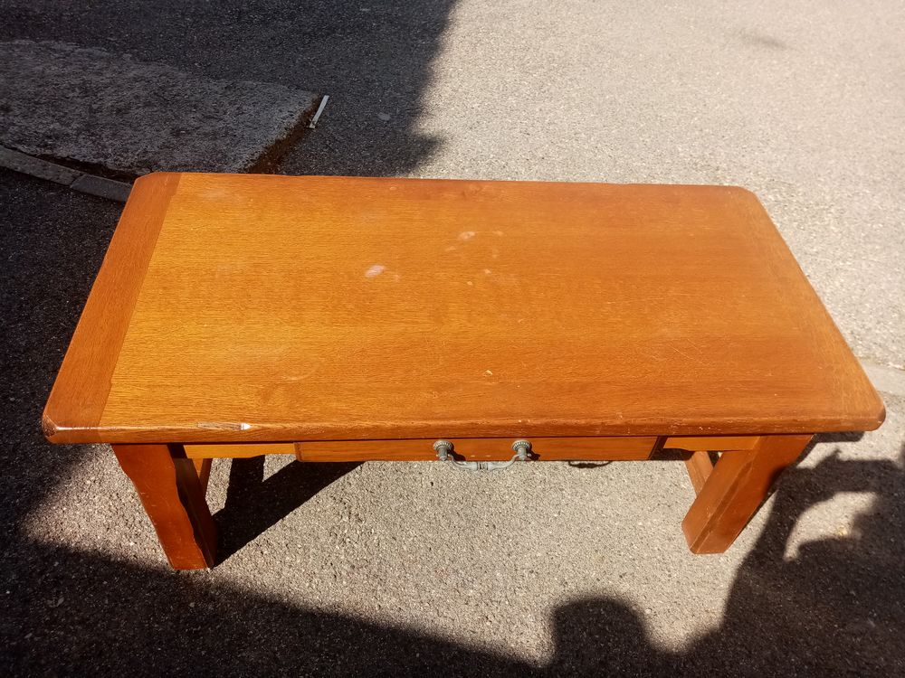 table basse ch�ne massif 90 Volx (04)
