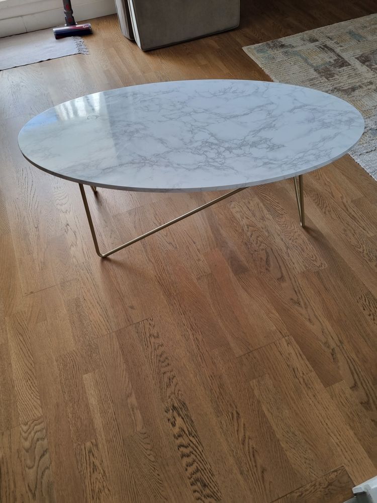 Table basse couleur marbre et dor� 100 Colombes (92)