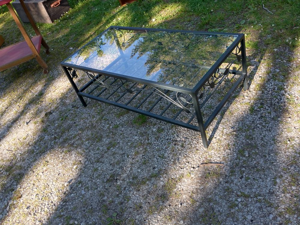 Table basse dessus en verre 55 Arfeuille-Ch�tain (23)