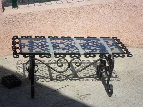 TABLE BASSE EN FER FORGE 50 Am�lie-les-Bains-Palalda (66)