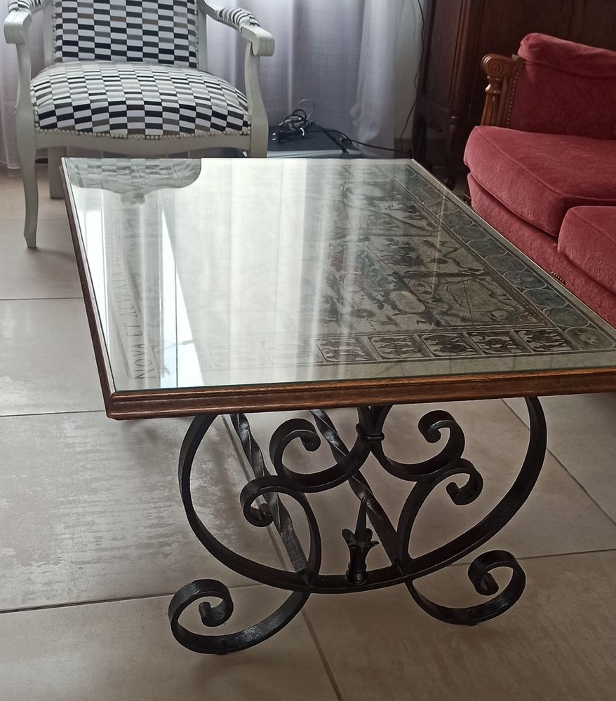 Table basse en fer forg� 60 Amiens (80)
