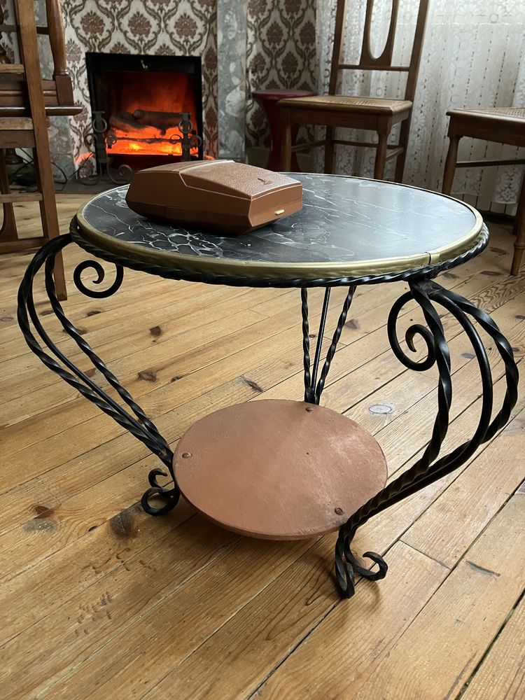 Table basse en fer forg� 45 Lourdes (65)