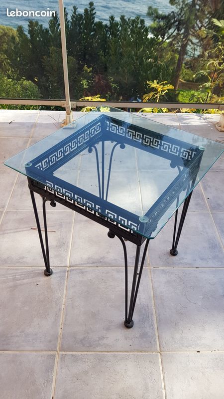 Table basse en fer forg� 100 Ste Lucie De Porto Vecchio (20)