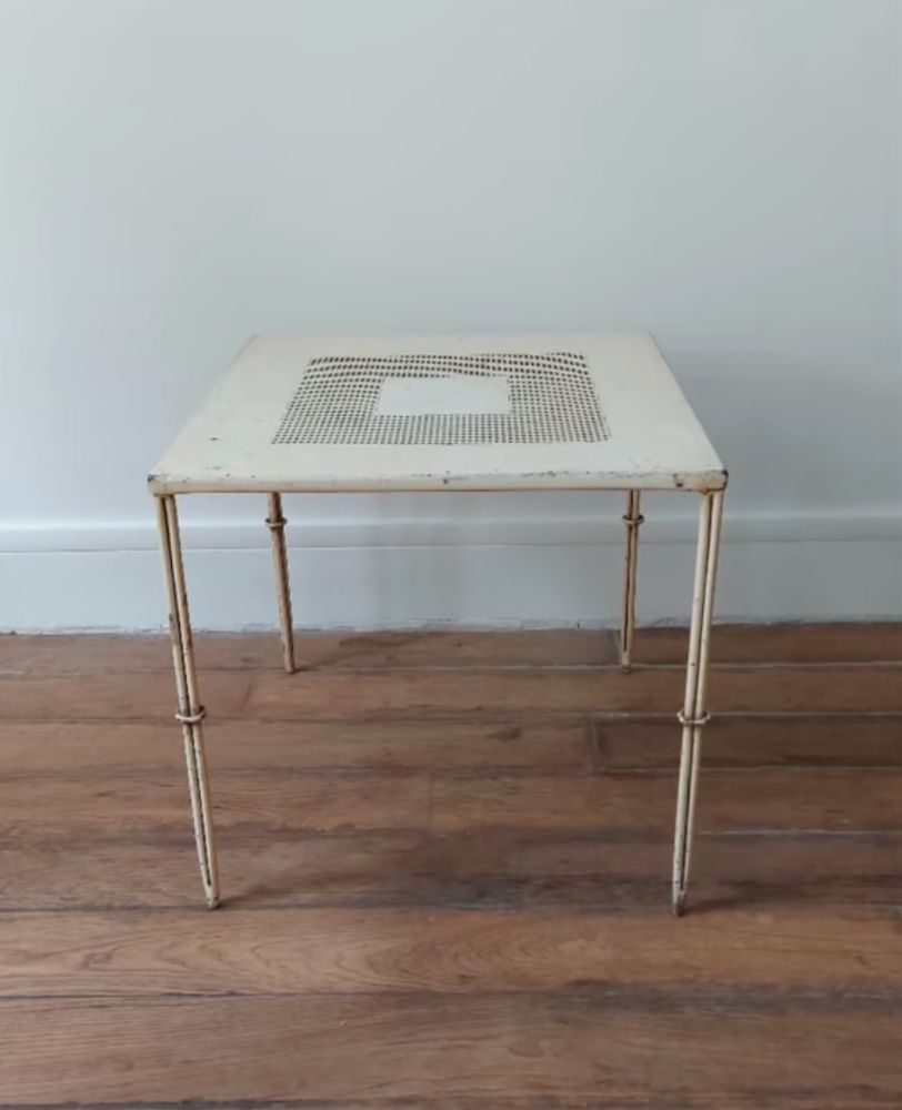 Table basse de jardin en m�tal ajour� 70 Paris 3 (75)