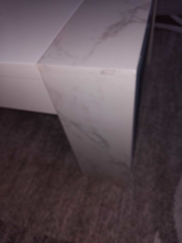 table basse laqu�e blanc/gris 350 Saint-Junien (87)