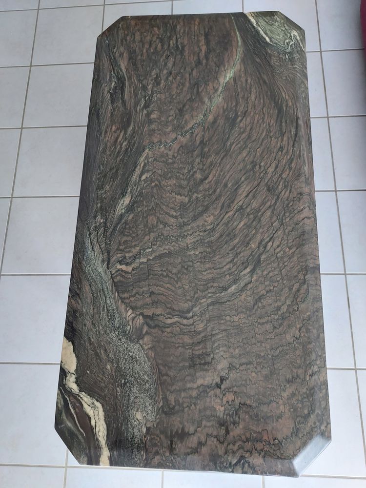 Table basse Marbre et metal 150 Andancette (26)