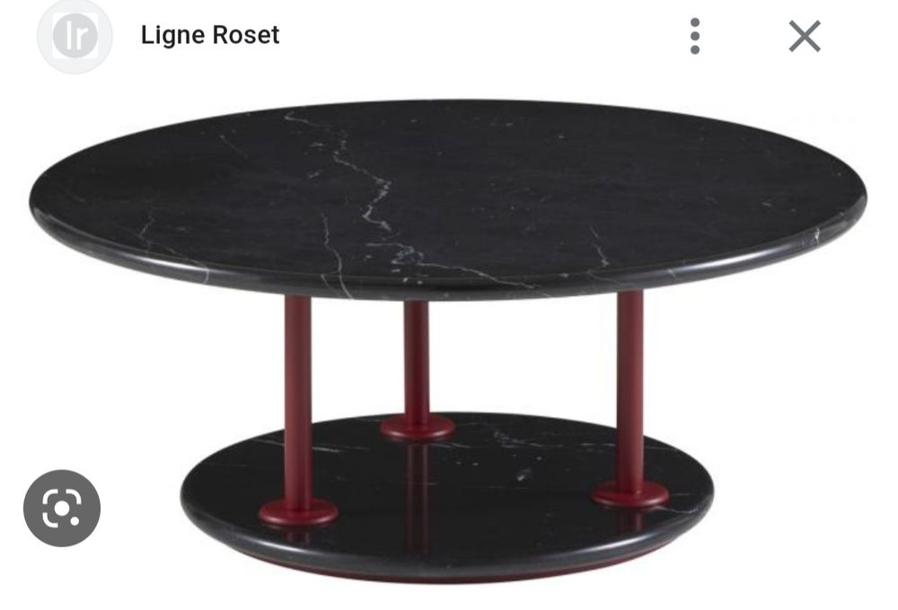 Table basse marbre Astair pierre charpin ligne roset 600 Lyon 2 (69)