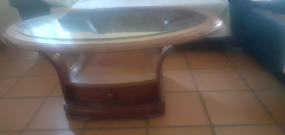 Table basse en merisier avec dessus en verre 40 Grenade (31)