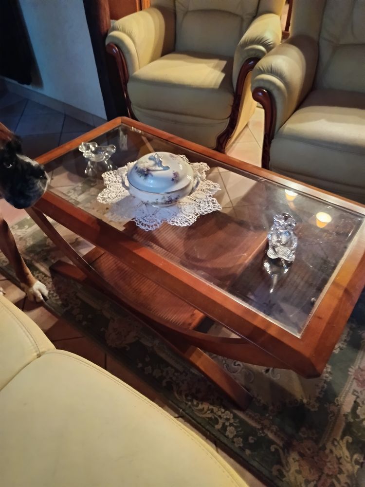 TABLE BASSE EN MERISIER 140 Monblanc (32)