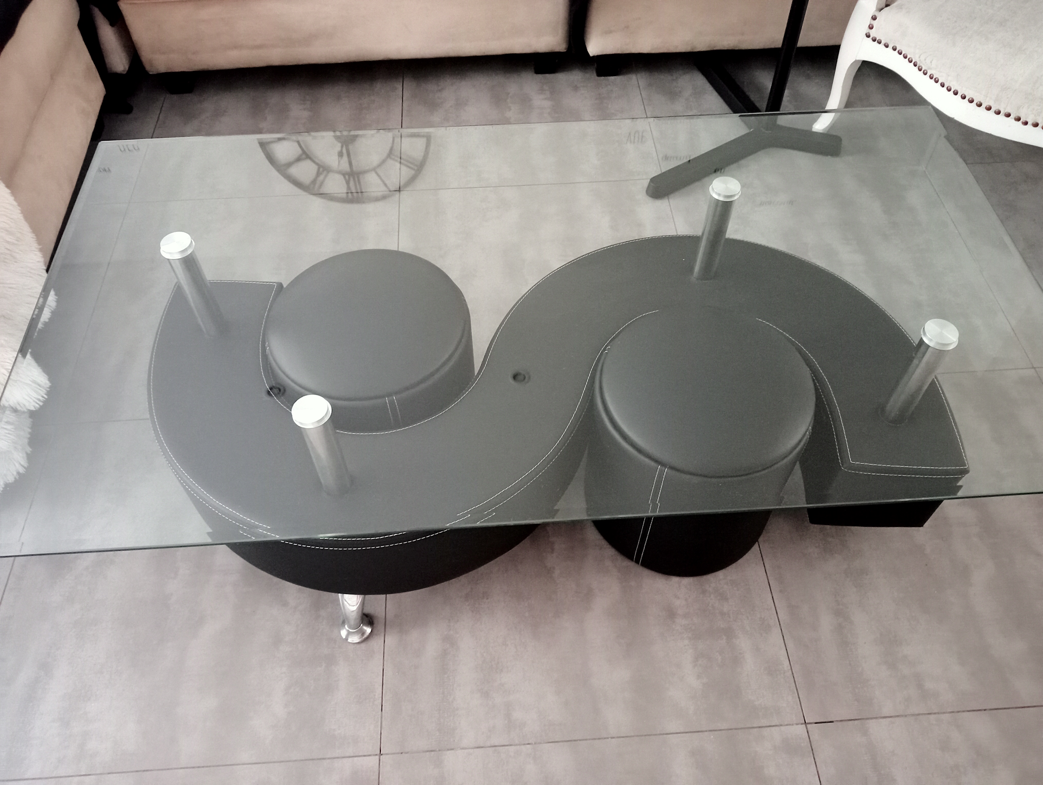 Table basse moderne verre 140 Tourcoing (59)