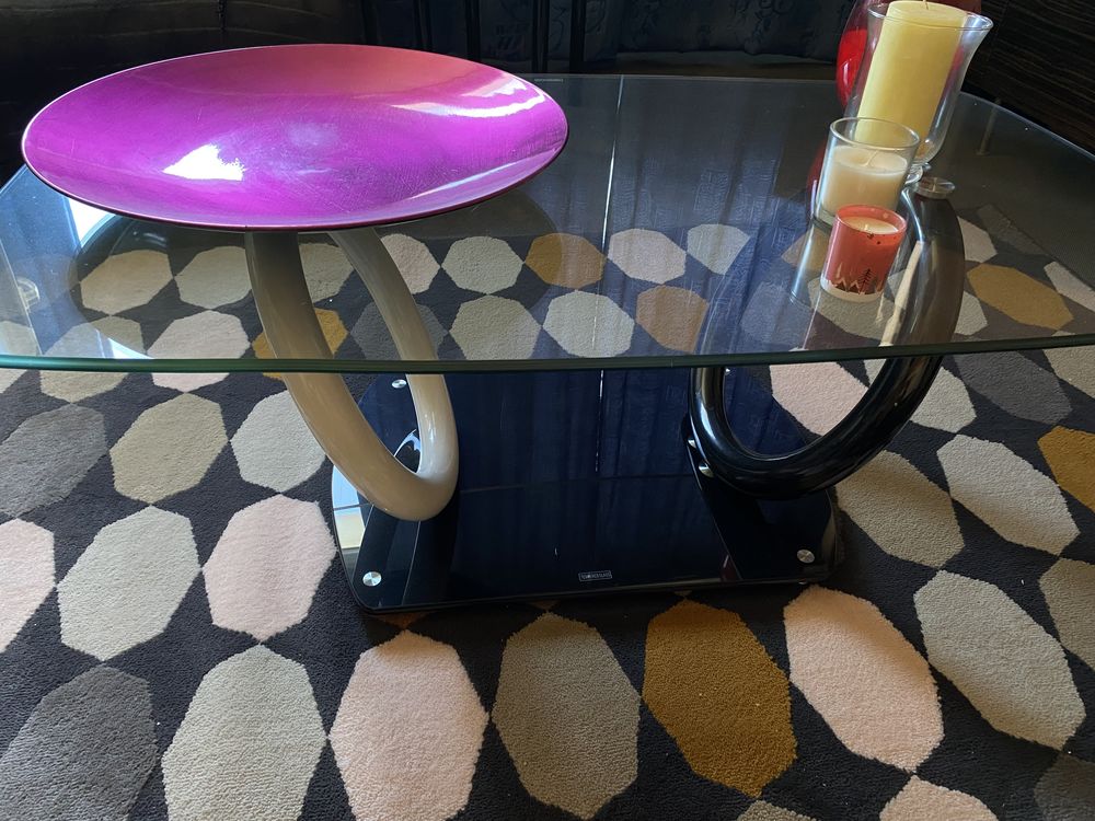 Table basse moderne en verre 80 Paris 13 (75)