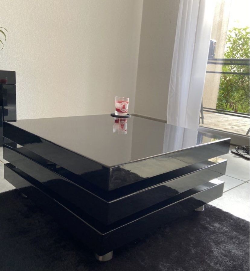 TABLE BASSE NOIR LAQU� 135 Toulouse (31)