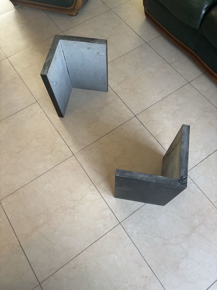 table basse noire en granit 250 Vendeville (59)