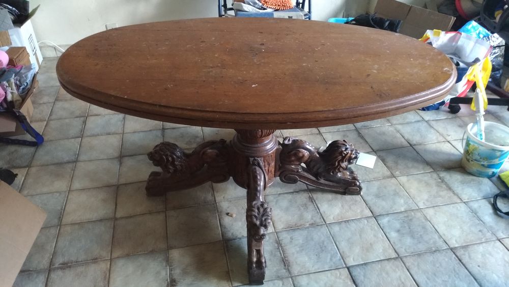 Table basse ovale pied sculpt� . 0 Le Coudray-Montceaux (91)