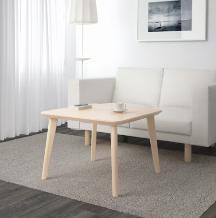 Table Basse Plaqu� Fr�ne 110� 110 Ifs (14)