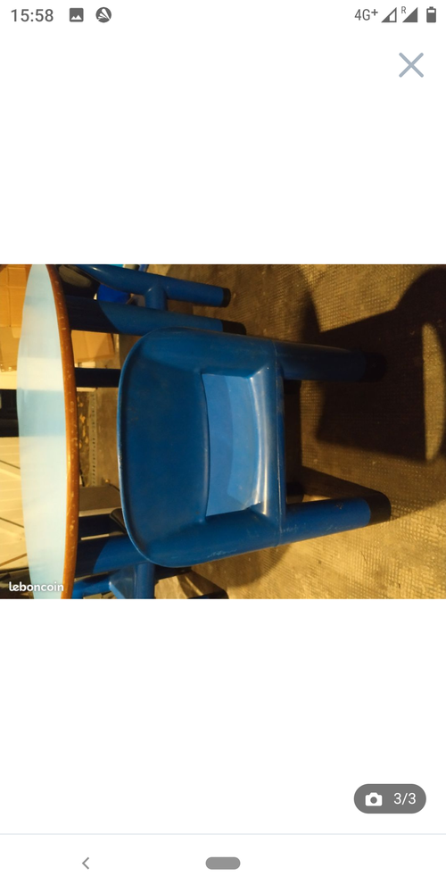 Table basse plus chaises 50 Pau (64)